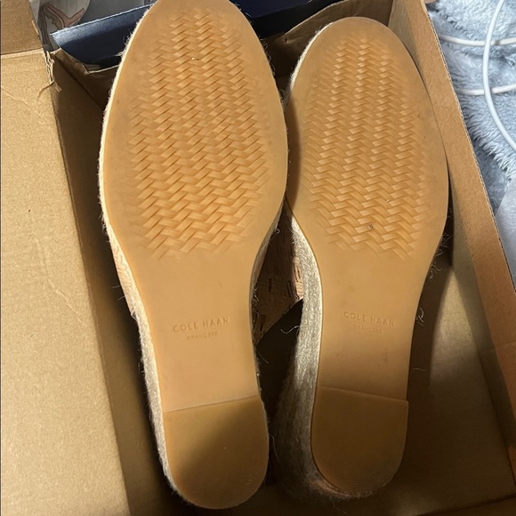 Cole Haan Women's 8.5 Slip On Slingback Espadrille Wedge Pumps Grandfoam - Picture 9 of 9